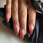 Nail Extensions Gel Gradient Almond Set of 24