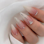 Nail Extensions Gelatin Tips Metallic Accents Comfort Fit