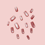 Nail Extensions Glitter Finish Long-Lasting & Damage-Free