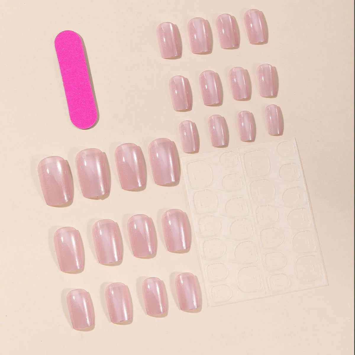 Nail Extensions Glossy Finish Lightweight Durable