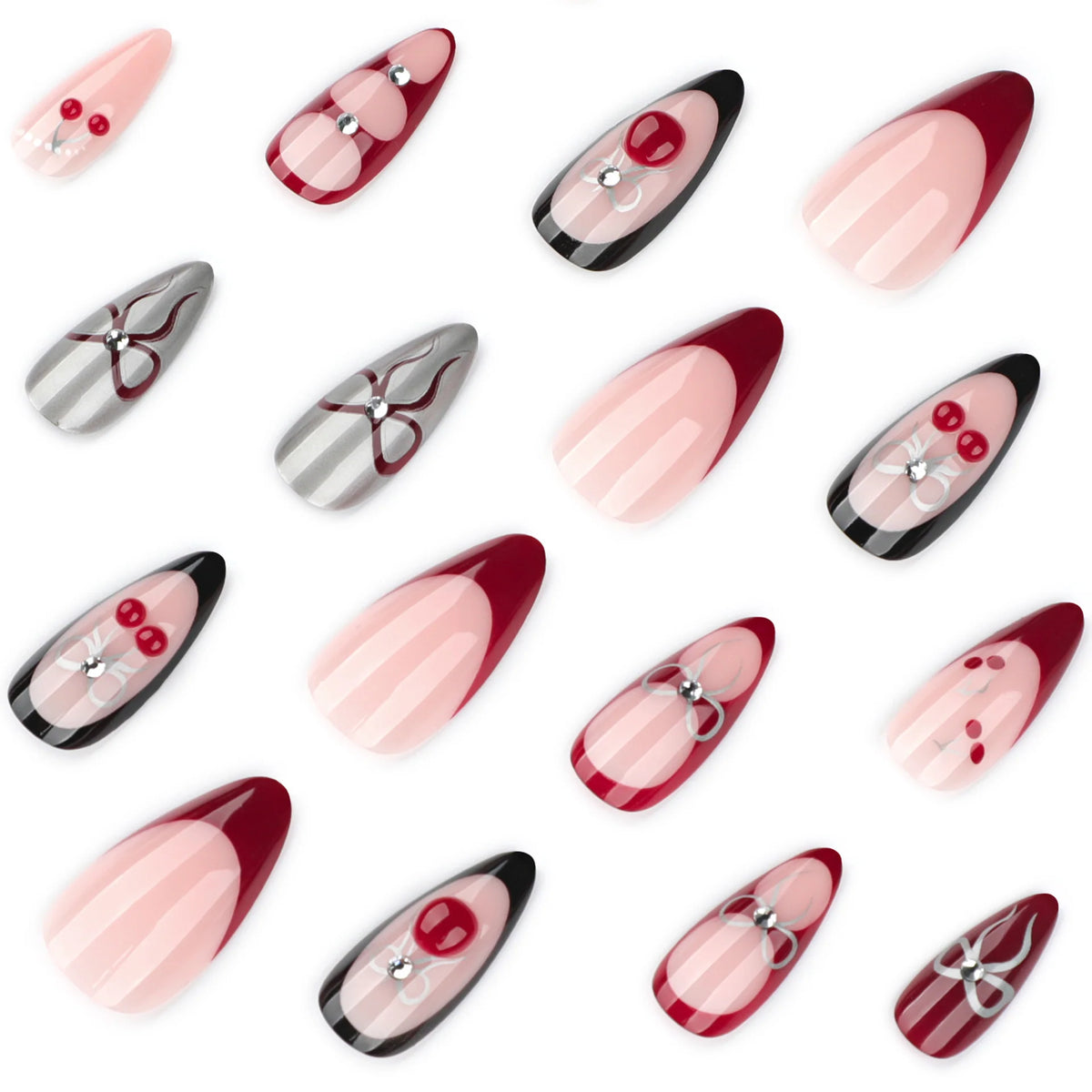 Nail Extensions Handcrafted 3D Easy Application Long-Lasting Shine