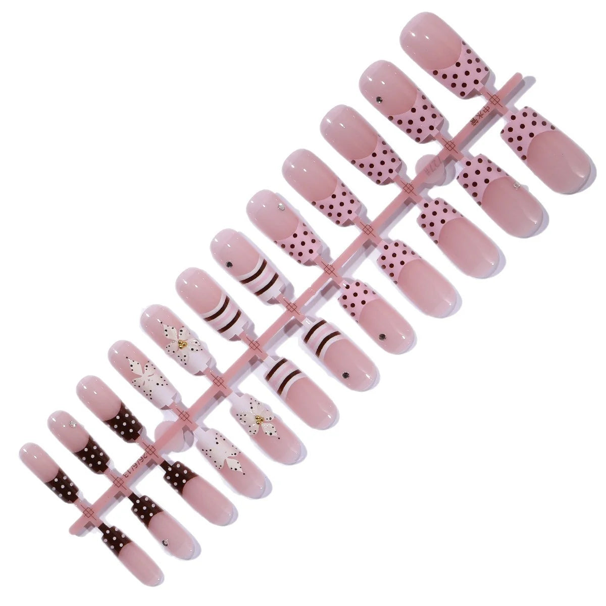 Nail Extensions Handcrafted 3D Floral Lightweight Reusable
