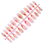 Nail Extensions Handcrafted Floral Designs Easy Application