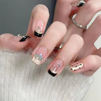 Nail Extensions Heart Pattern Comfort-Fit & Easy Application