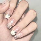 Nail Extensions Heart Pattern Comfort-Fit & Easy Application