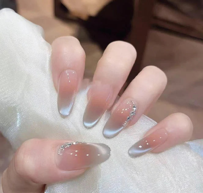 Nail Extensions Heart Pattern Comfort-Fit & Easy Application