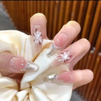 Nail Extensions Heart Pattern Comfort-Fit & Easy Application