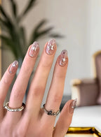 Nail Extensions Heart Pattern Comfort-Fit & Easy Application