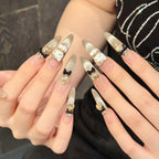 Nail Extensions Heart Pattern Comfort-Fit & Easy Application