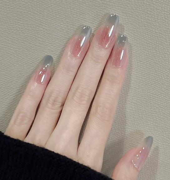 Nail Extensions Heart Pattern Comfort-Fit & Easy Application