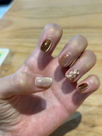 Nail Extensions Heart Pattern Comfort-Fit & Easy Application
