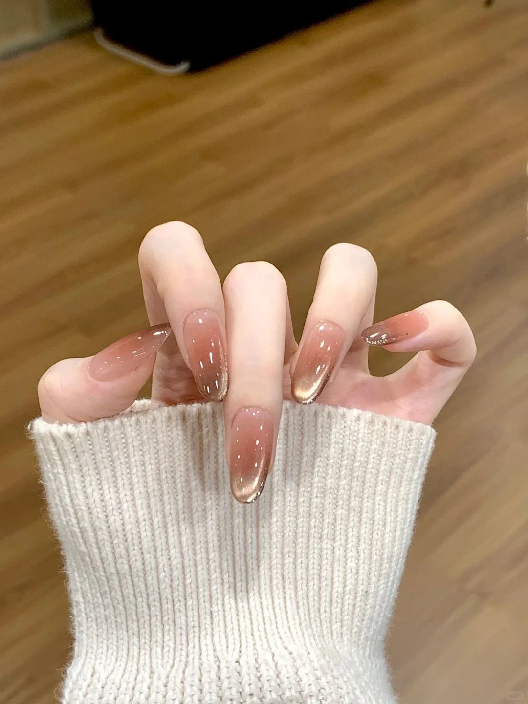Nail Extensions Heart Pattern Comfort-Fit & Easy Application