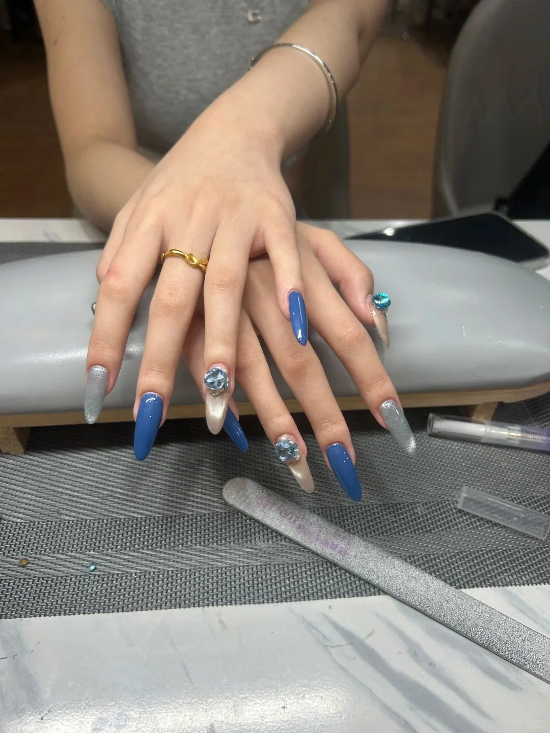 Nail Extensions Heart Pattern Comfort-Fit & Easy Application