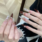 Nail Extensions Heart Pattern Comfort-Fit & Easy Application
