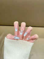 Nail Extensions Heart Pattern Comfort-Fit & Easy Application