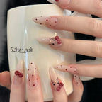 Nail Extensions Heart Pattern Comfort-Fit & Easy Application