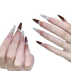 Nail Extensions Heart Pattern Comfort-Fit & Easy Application