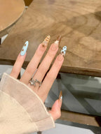 Nail Extensions Heart Pattern Comfort-Fit & Easy Application