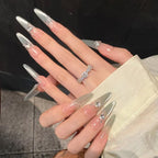 Nail Extensions Heart Pattern Comfort-Fit & Easy Application