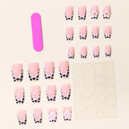 Nail Extensions Intricate Floral Durable Flexible Adhesive & Gel