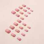 Nail Extensions Ombre Glitter Easy Apply & Lightweight