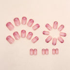 Nail Extensions Ombre Glitter Easy Apply & Lightweight