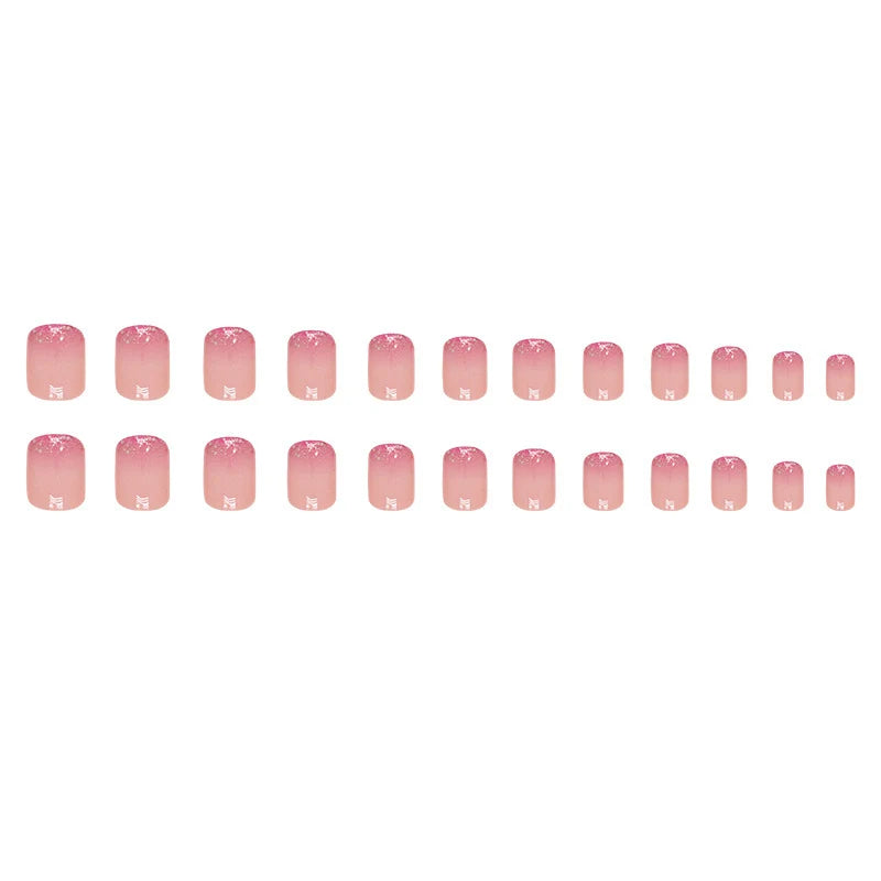 Nail Extensions Ombre Glitter Easy Apply & Lightweight