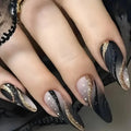 Nail Extensions Ombre Glitter Reusable