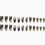 Nail Extensions Ombre Glitter Reusable