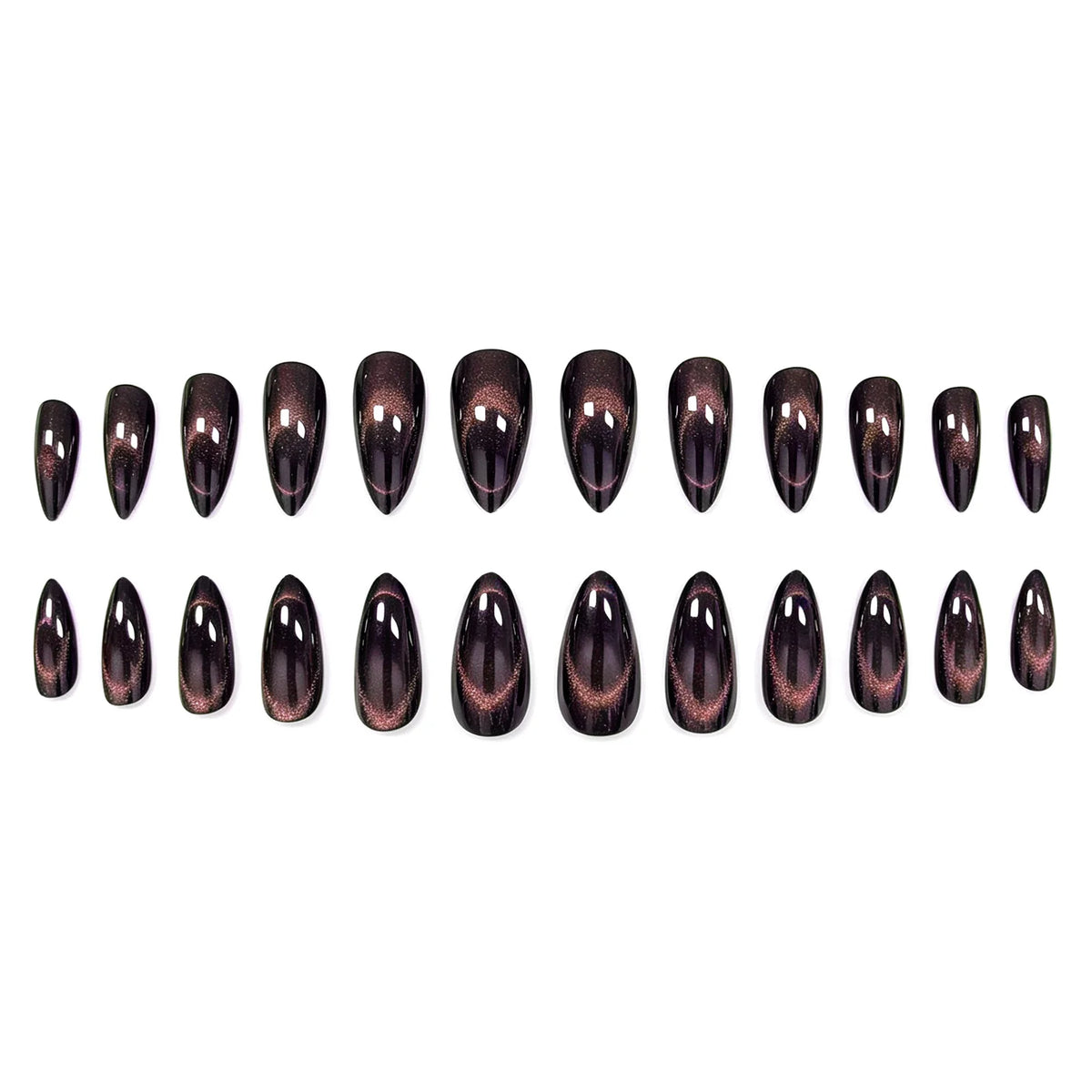 Nail Extensions Ombre Gradient Easy Application Set of 24