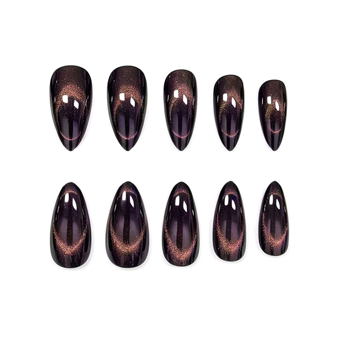 Nail Extensions Ombre Gradient Easy Application Set of 24