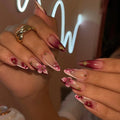 Nail Extensions Premium Acrylic Floral Set of 24