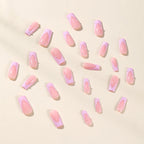 Nail Extensions Press-On 3D Pearl Accents Reusable