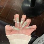 Nail Extensions Press-On Acrylic Floral Design