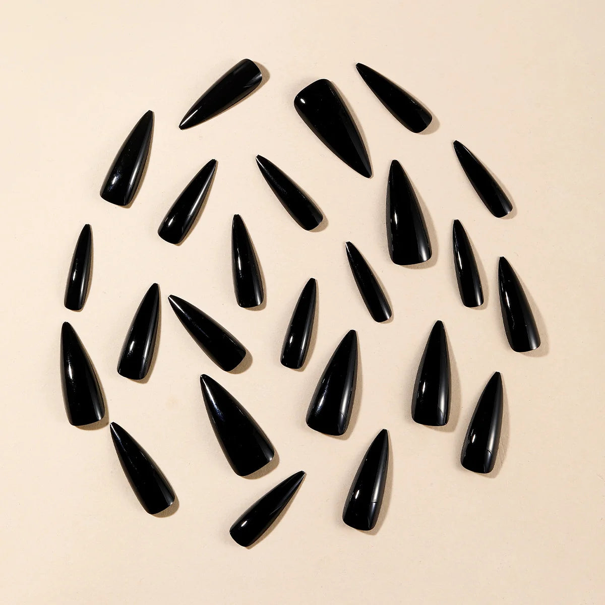 Nail Extensions Stiletto High-Gloss Easy Application