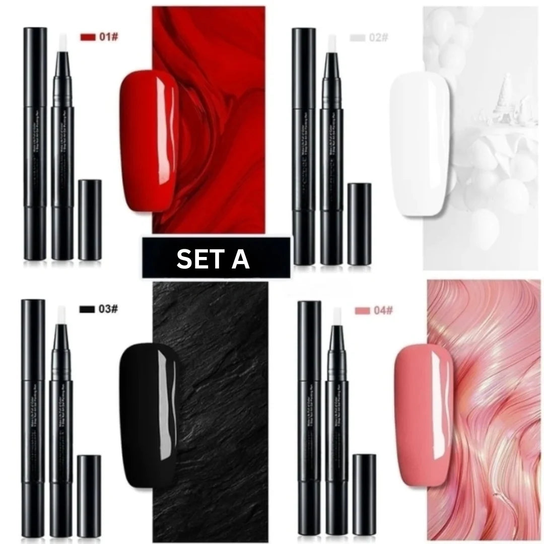 Nail Gel Pen Precision Fine Tip Quick-Dry & Long-Lasting