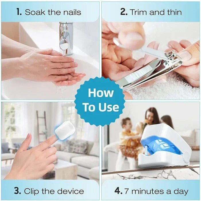 Nail Laser Device Handheld Rechargeable Light Therapy