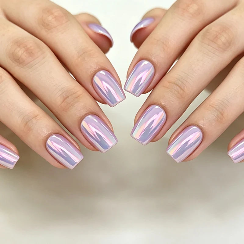 Nail Polish Iridescent Finish Chip-Resistant Chemical-Free