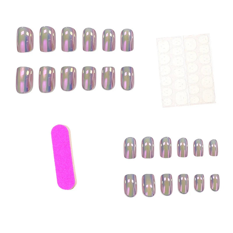 Nail Polish Iridescent Finish Chip-Resistant Chemical-Free