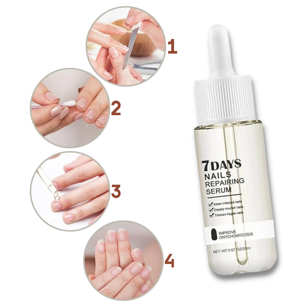 Nail Repair Serum Brush Tip Glycerin Moisture-Lock