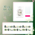 Nail Set Floral Designs Salon Quality Easy Application