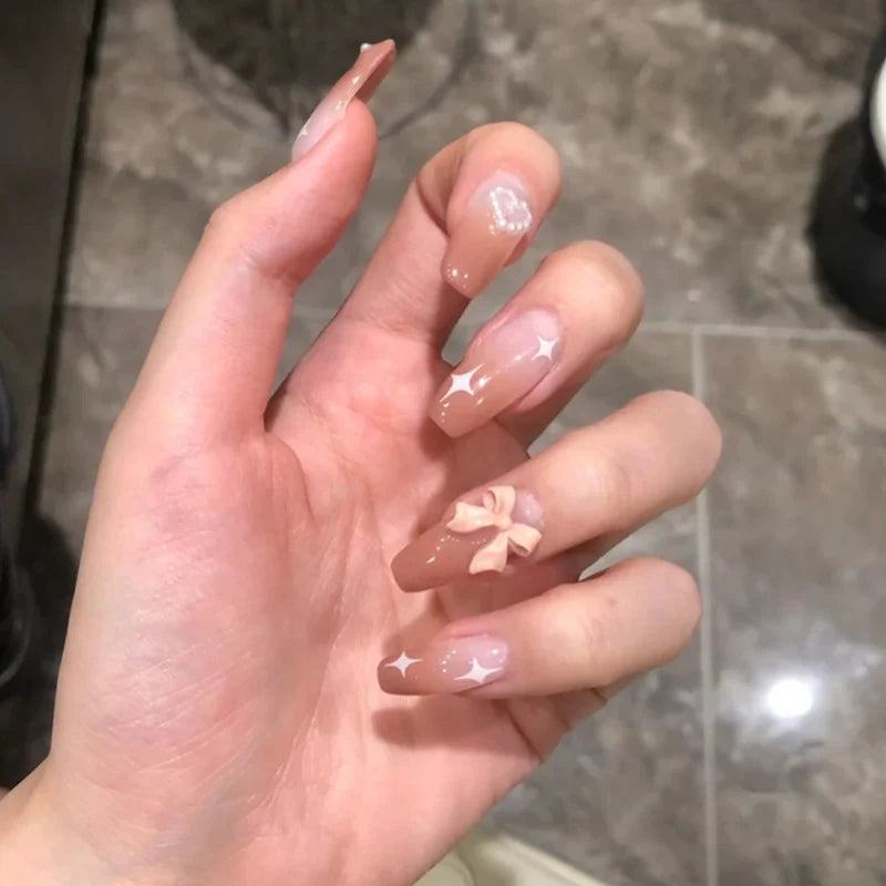 Nail Sticker Set Gradient & Floral Easy-Apply