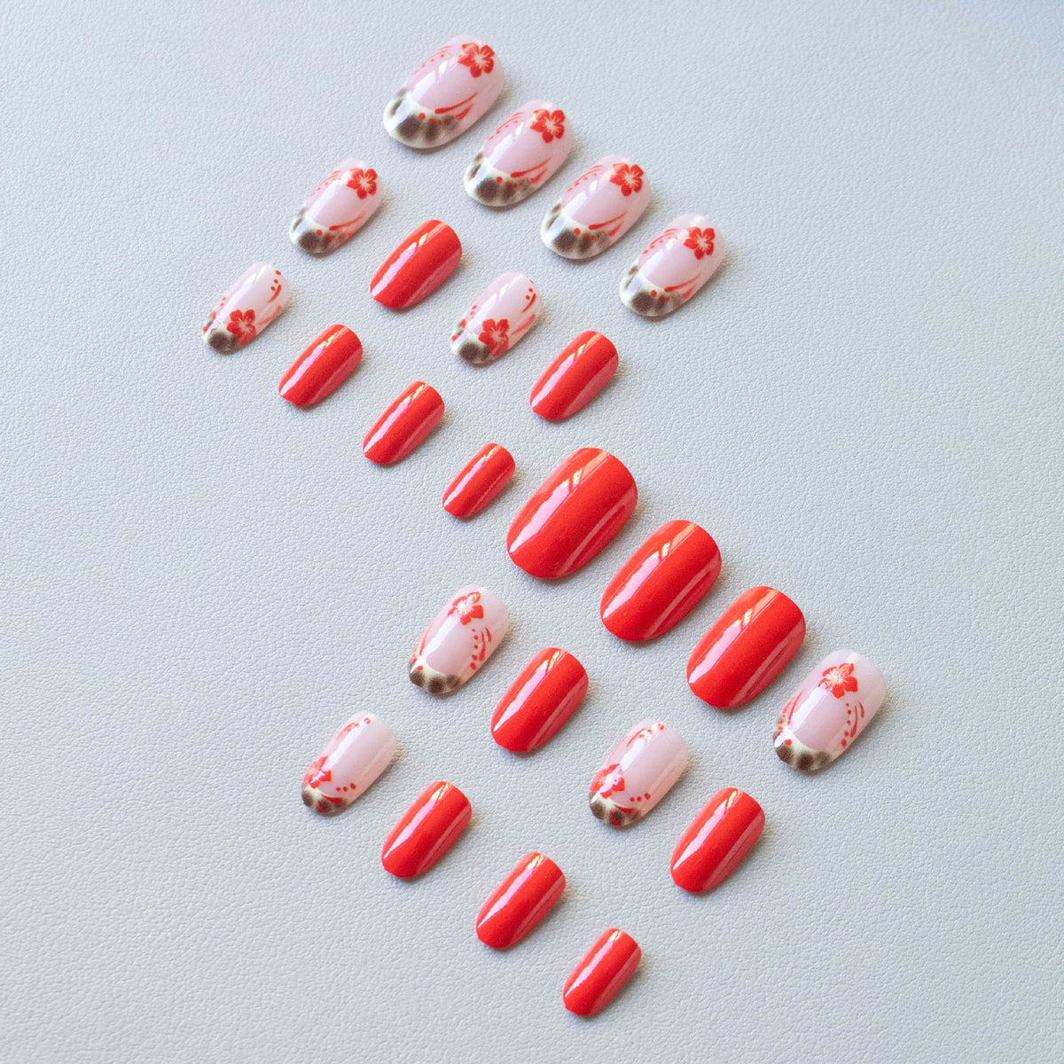 Nail Stickers Floral Peel & Stick Long Lasting Finish
