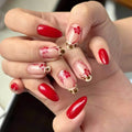 Nail Stickers Floral Peel & Stick Long Lasting Finish