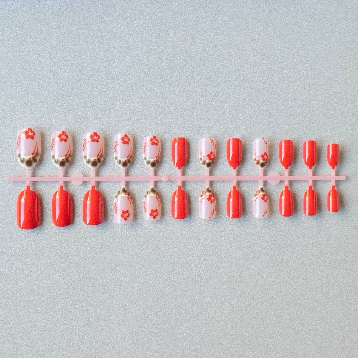 Nail Stickers Floral Peel & Stick Long Lasting Finish
