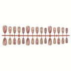 Nail Tip Set 30-Piece Decorative With Glue & File