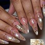 Nail Tip Set 30-Piece Decorative With Glue & File