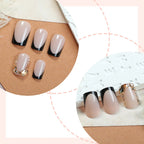 Nail Tips Durable Synthetic Contemporary Designs Easy Apply & Remove