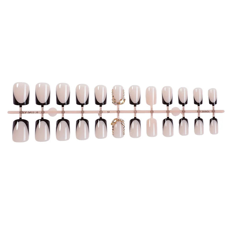 Nail Tips Durable Synthetic Contemporary Designs Easy Apply & Remove