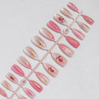 Nail Tips Set Press-On Tools Included 24 Colors